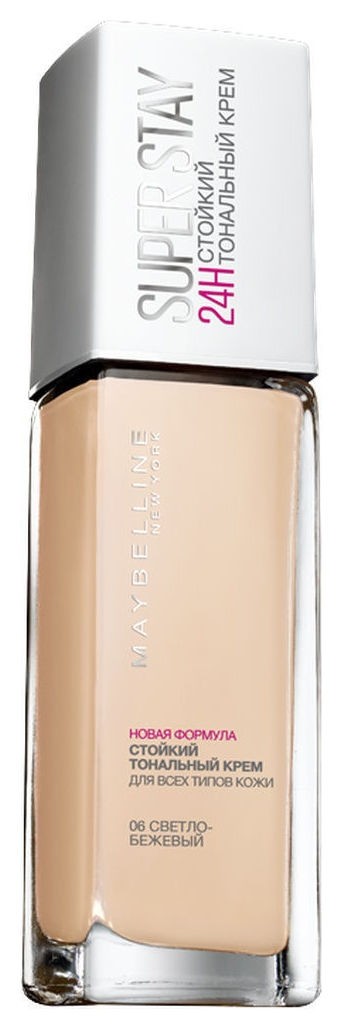 Тон 06 Светло-бежевый  Maybelline New York