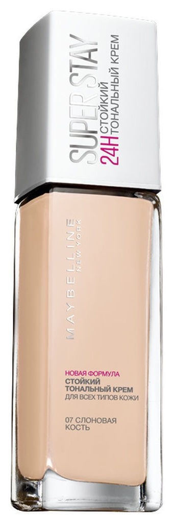 Тон 07 Слоновая кость  Maybelline New York