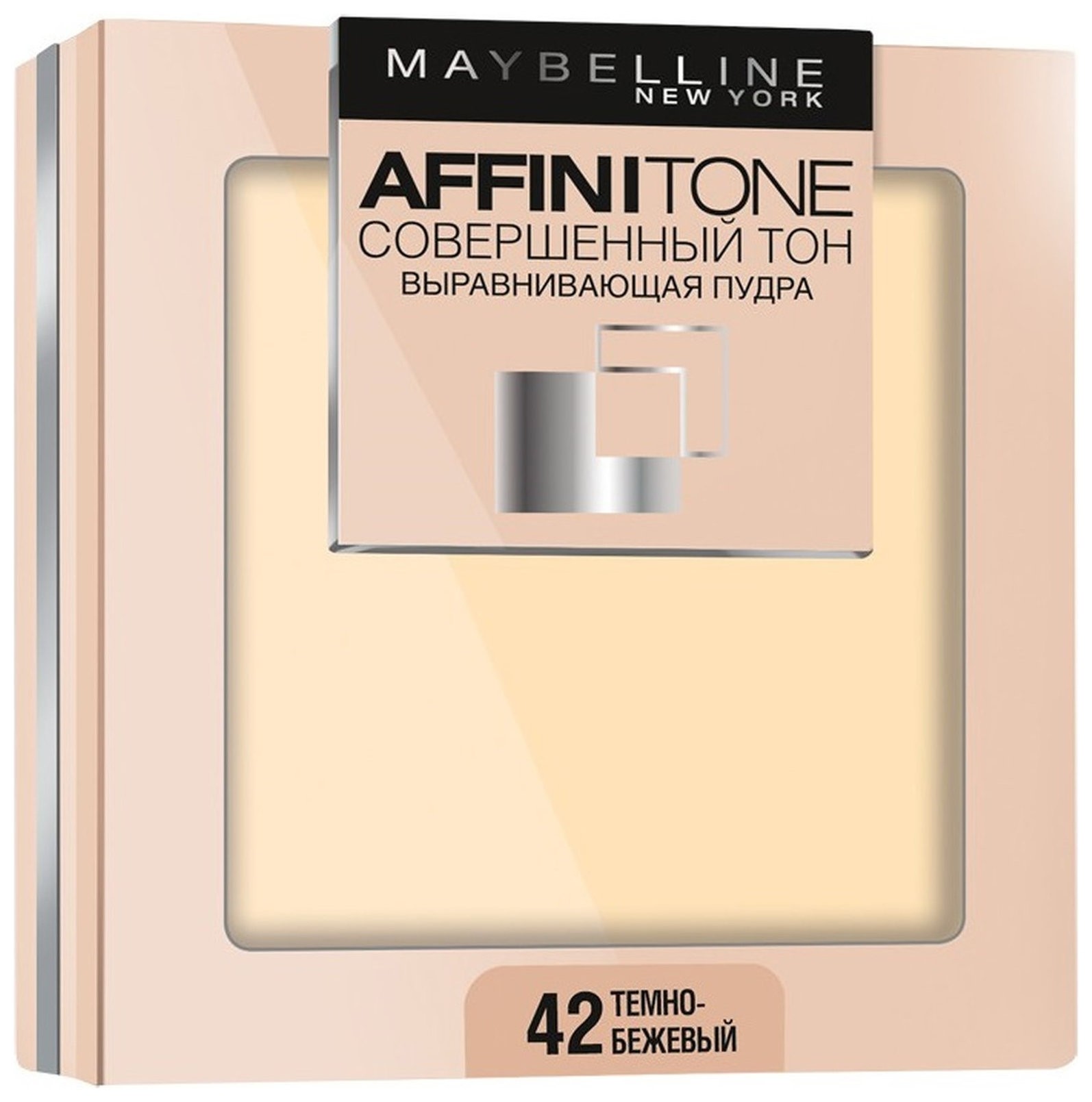 Тон 42 Темно-бежевый  Maybelline New York