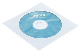 Диск Cd-rw Mirex, 4-12x, 700 Мб, конверт, 1 шт Mirex