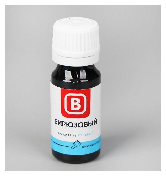 Краситель гелевый, бирюзовый, 15 мл.  Выдумщики