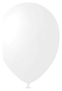 Шар латексный 9", декоратор, набор 100 шт., цвет белый Latex Occidental