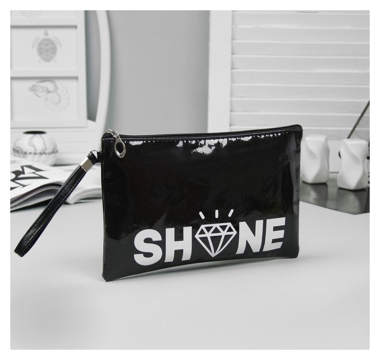 

Клатч "Shine", цвет чёрный, Черный
