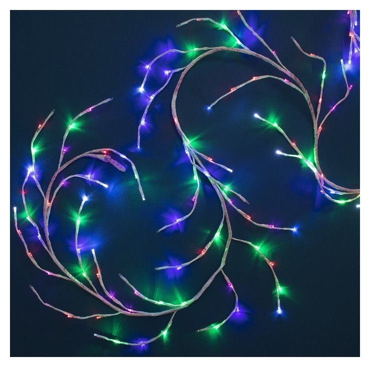 

Ветка светодиодная, Д:3 м, н.б. Led-160/40, эффект мерцания, 220 В, мульти
