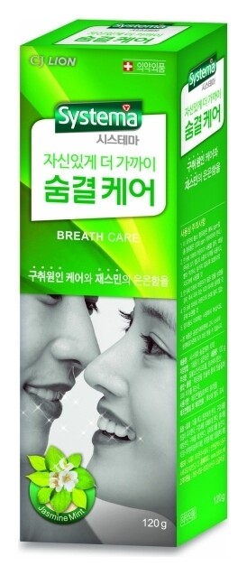 Зубная паста Уход за дыханием Dentor Systema  CJ Lion