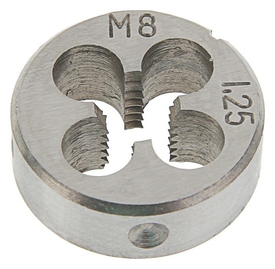 

Плашка метрическая Tundra, М8 х 1