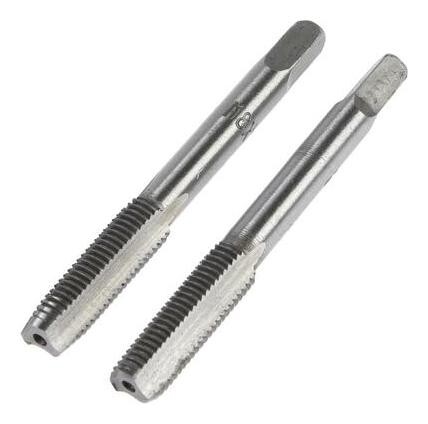 Метчики метрические ручные Tundra, М8 х 1 мм, комплект из 2шт.  Tundra