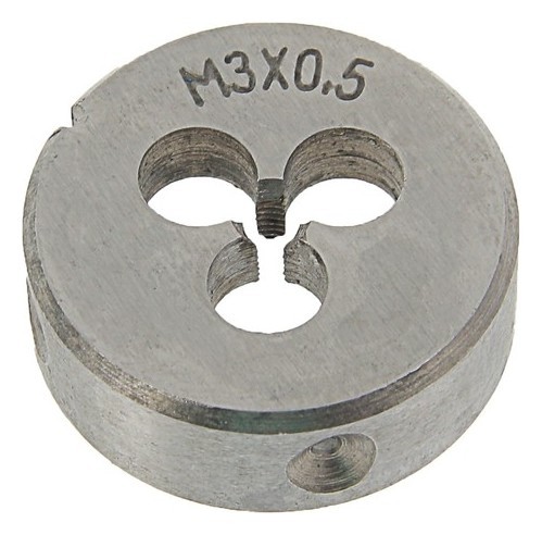 

Плашка метрическая Tundra, М3 х 0