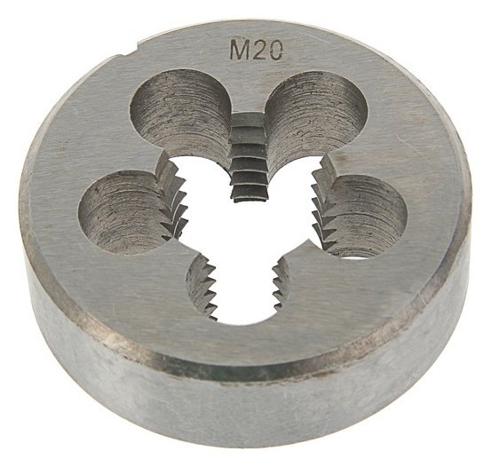 

Плашка метрическая Tundra, М20 х 2