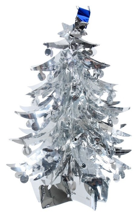 Шар фольгированный "Ёлка с шариками" 23,5*34 см Зимнее волшебство