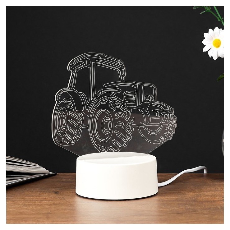 

Светильник "Трактор" LED белый от сети 10х11,8х20,3см