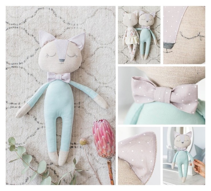 

Мягкая игрушка «Котик гарри», набор для шитья, 18 × 22 × 2 см