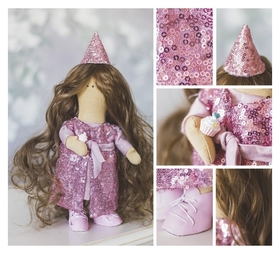 Интерьерная кукла «Брайт», набор для шитья, 18 × 22.5 × 3 см Арт узор