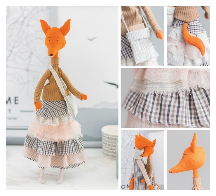 

Мягкая игрушка «Лисичка дженифер» 18 × .5 × 2.5 см
