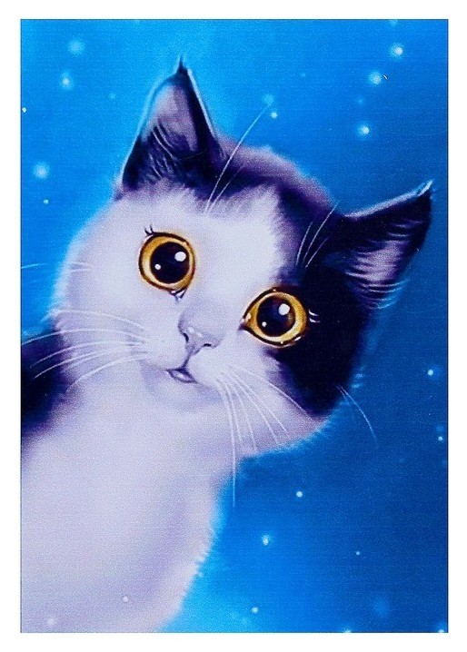 

Алмазная мозаика «Любопытство» 20 × 28 см, 26 цветов