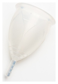 Менструальная чаша «Тюльпан», размер L, цвет белый Хорс