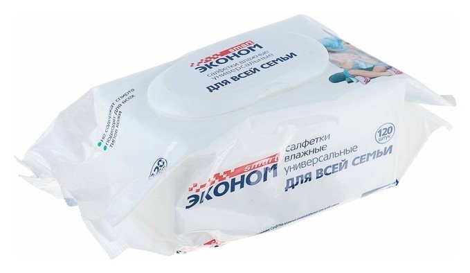 Салфетки влажные для всей семьи Эконом Smart