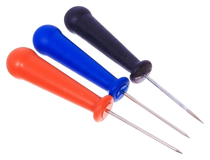 Шило универсальное, малое, D-2 мм, цветная удобная ручка