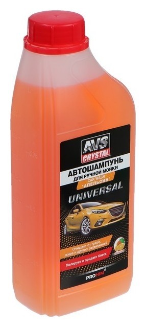 

Автошампунь AVS универсальный, апельсин, 1 л, Avk-704