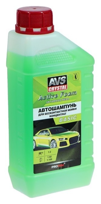 

Автошампунь для бесконтактной мойки Avs, 1 л, Pf-20 Basic