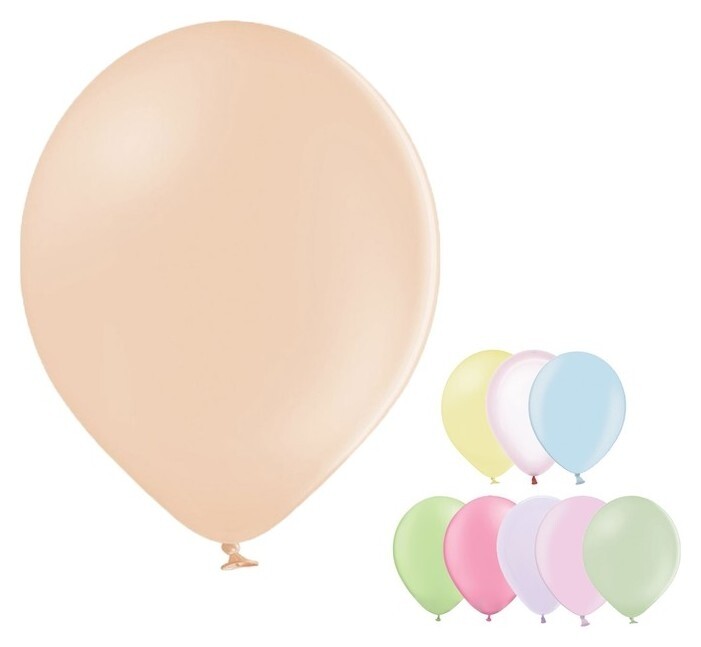 Шар латексный 12" «Макарун», пастель, набор 50 шт.  Belbal