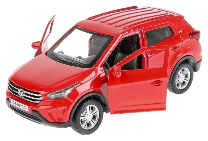 Машина металлическая Hyundai Creta, 12 см, открывающиеся двери, инерционная
