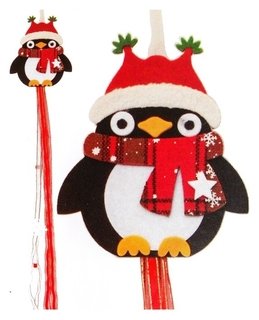 Набор для создания новогодней подвески «Пингвин в шарфике» Школа талантов