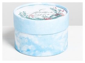Коробка подарочная «Снежного счастья» 12 х 8 см Дарите счастье