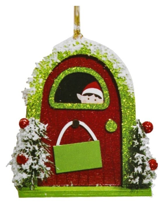 Набор для творчества - создай ёлочное украшение «Эльф за дверью»  Школа талантов