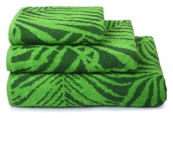

Полотенце махровое Tropical Color, , цвет зелёный