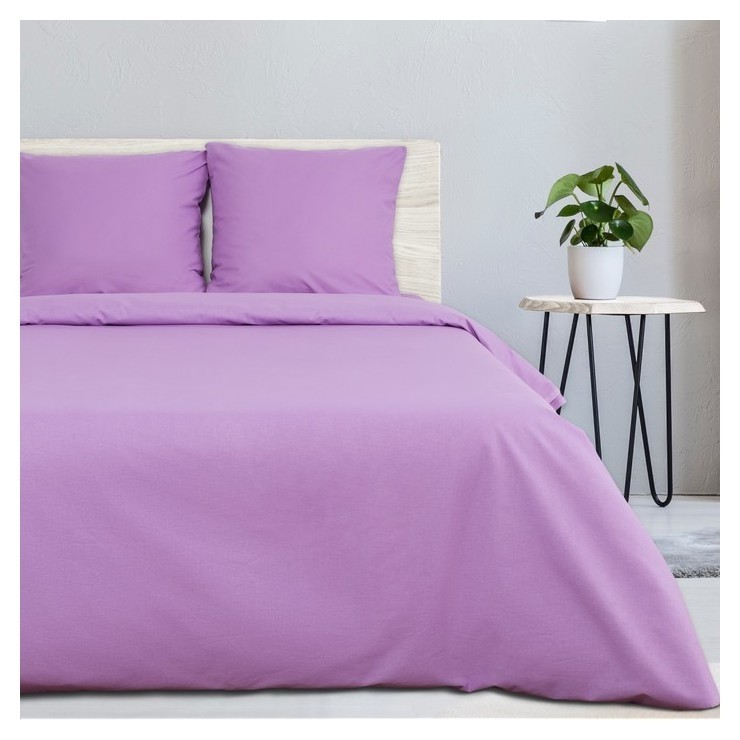 

Постельное бельё этель 2 сп «Лавандовый мотив» 175×215, 200×220, 70×70-2 шт, поплин 125 г/м², Сиреневый