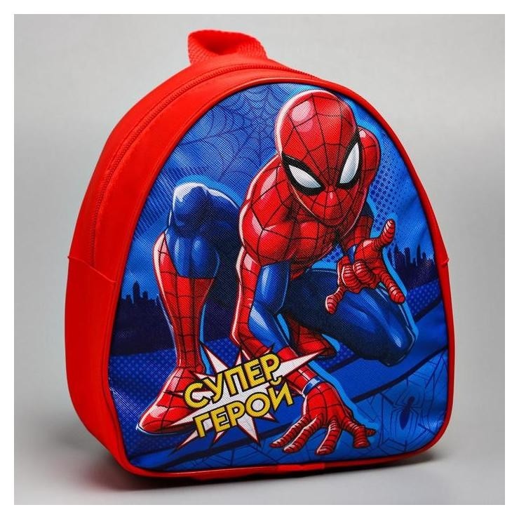 Рюкзак детский «Супер-герой», человек-паук, 21 X 25 см