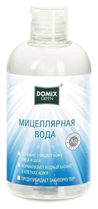 Мицеллярная вода с коллоидным серебром Domix Green Professional Серебряная линия