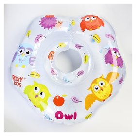 Надувной круг на шею для купания малышей Owl Roxy kids