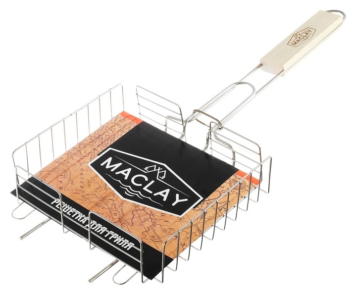 

Решётка-гриль для курицы Maclay, нержавеющая сталь, размер 22 × 20,5 см