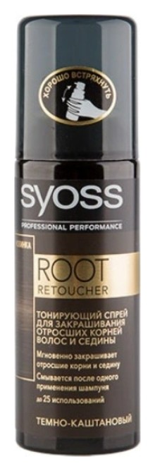 Тон темно-каштановый  Syoss