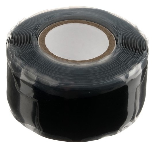 Изолента самовулканизирующаяся Smartbuy, 25 мм х 3 м, 500 мкм, силикон, черная
