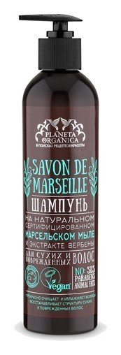 Шампунь для сухих и поврежденных волос "Savon de Marseille" отзывы
