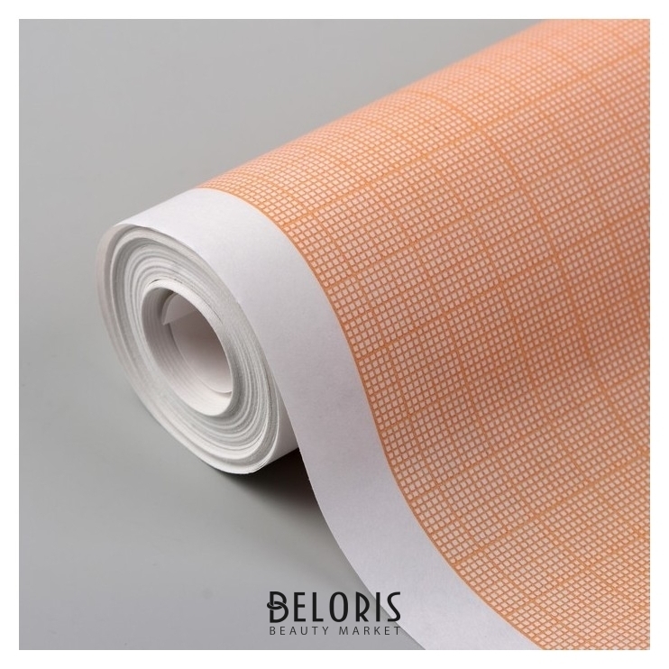 Масштабно-координатная бумага, 60 г/кв.м, 64 см, 10 м, цвет оранжевый Лилия холдинг