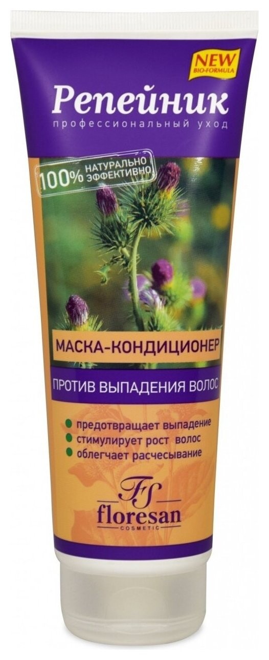 Маска-кондиционер против выпадения волос Репейник Флоресан (Floresan)