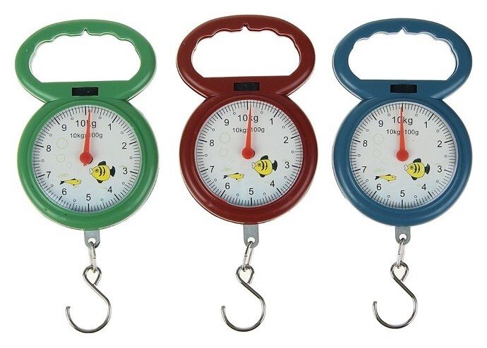 Весы механические Luazon Lvb-1001, безмен, 10 кг, цена деления 100 г  LuazON Home