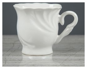 Чашка "Орфей", белая, 250 мл Керамика ручной работы