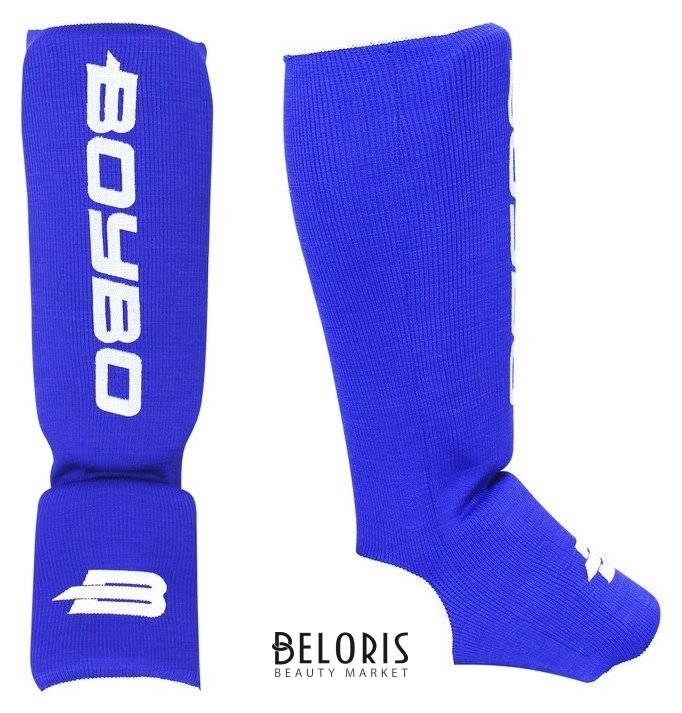 Защита голеностопа Boybo, х/б, цвет синий, размер S Boybo