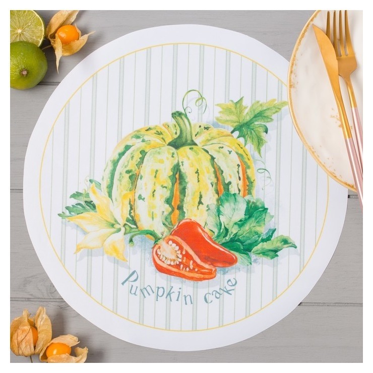 

Салфетки на стол "Vegetable" 30х30см, 100% п/э, оксфорд 420 г/м2, Желтый
