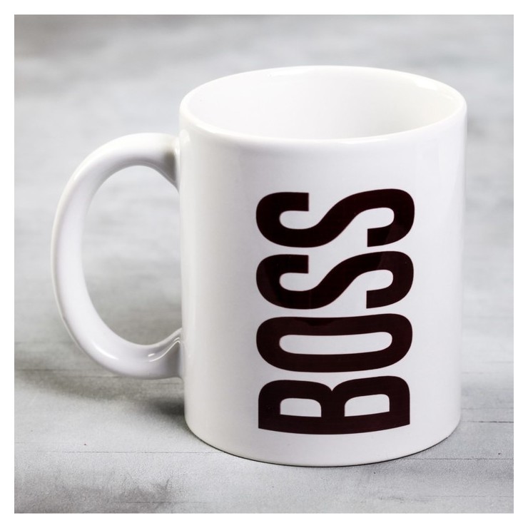 

Кружка «Boss», 300 мл, Белый