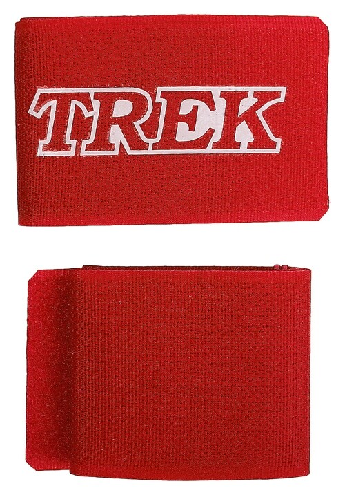 Зажим-липучка для лыж, цвет красный Trek