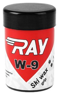 Мазь лыжная RAY W-9 синтетическая, (От -15 до -30°c) Ray