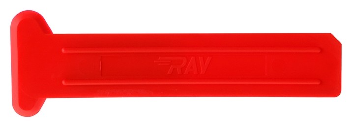 

Скребок для беговых лыж и желобка, Ray, 125 х 40 / 25 х 3 мм