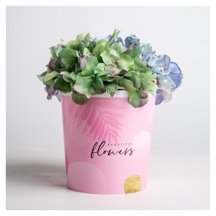 

Кашпо Beautiful Flowers, 1,6 л, Розовый