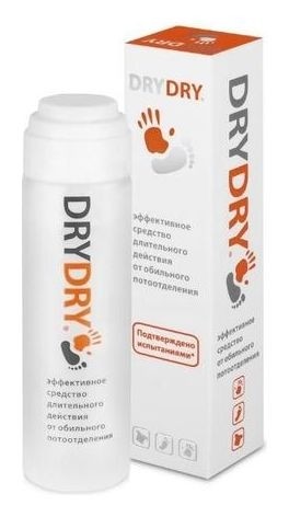 Средство Dry Dry от обильного потовыделения длительного действия Dry dry